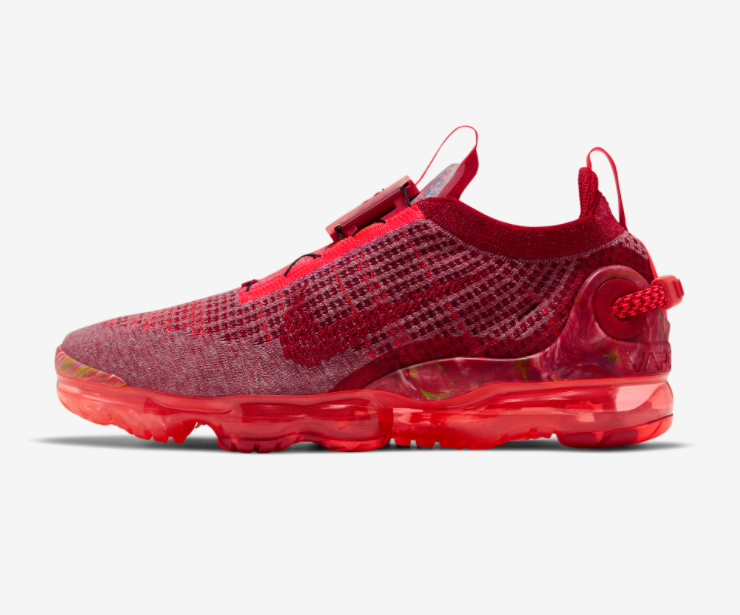 Men's Running Weapon Air Vapormax Flyknit Red Shoes 043